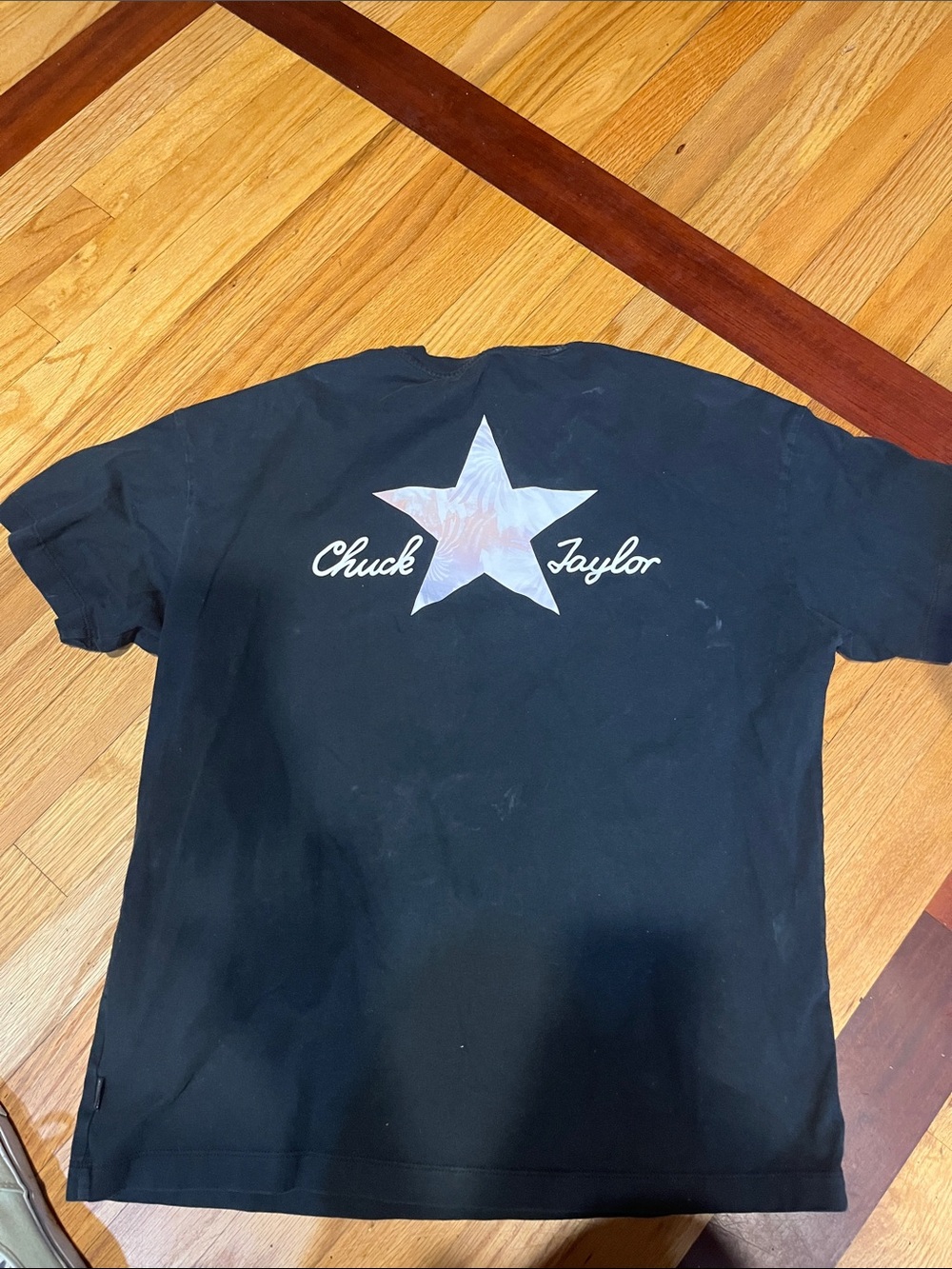 Converse Black Chuck Taylor Star Short Sleeve Tee
